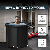 Baignoire à glace gonflable sur mesure 2026 en PVC, portable, pour récupération en extérieur, à vendre