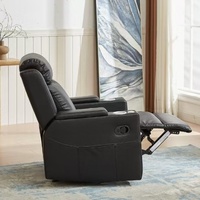 Fauteuil de beauté multifonctionnel moderne et inclinable en bois massif, pliable, pour salon, bureau, manucure et relaxation