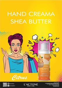 Crème mains au beurre de karité de marque privée Lotion hydratante et nourrissante aux agrumes 50ML fabriquée en Turquie - Product Image 2