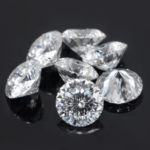 Diamants synthétiques clairs, pureté VVS1, taille brillant, moissanite 0,5-3 carats, certificat GRA, stylo testeur de diamants, fabrication de bijoux - Product Image 5