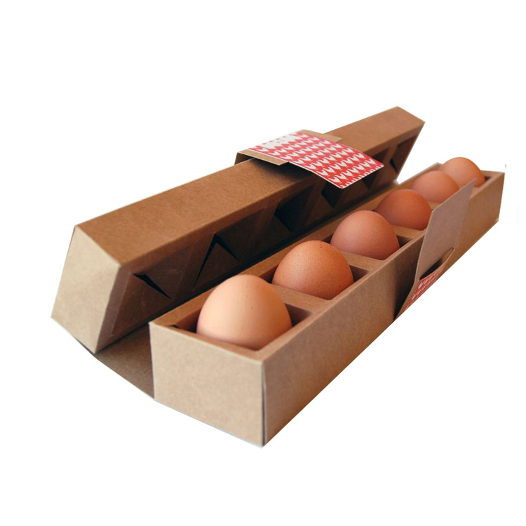 Lot 40 Boîtes à œufs En Pulpe Naturelle - Cartons 6 œufs Réutilisables - 14x10.9x9cm