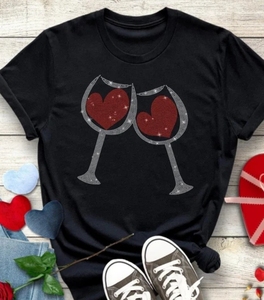 Colorido corazón forma región calor prensa diamante motivo Strass diamantes de imitación transferencias para camisetas - Product Image 6