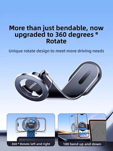 UGREEN 360 °   Support magnétique pliable pour téléphone de voiture, colle forte 3m, aimant puissant, support de fixation réglable pour MagSafe - Product Image 6