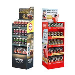 Giá để trưng bày cà phê bằng bìa cứng <span class=keywords><strong>3</strong></span> tầng, dạng đứng, dùng cho túi cà phê bán lẻ - Product Image 6