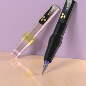 Meilleure Vente 2026 – Stylo de Tatouage <span class=keywords><strong>Sans</strong></span> <span class=keywords><strong>Fil</strong></span> Rose pour Maquillage Permanent – Machine à Tatouer Numérique Rechargeable - Product Image 3
