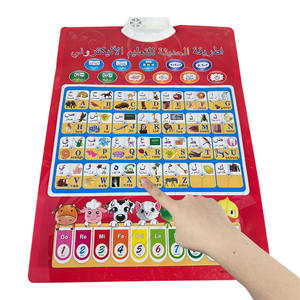 Póster Interactivo Inteligente Educativo para Niños, Alfabeto Inglés-Árabe Bilingüe, Juguete de Aprendizaje, Póster Parlante con Audio - Product Image 2