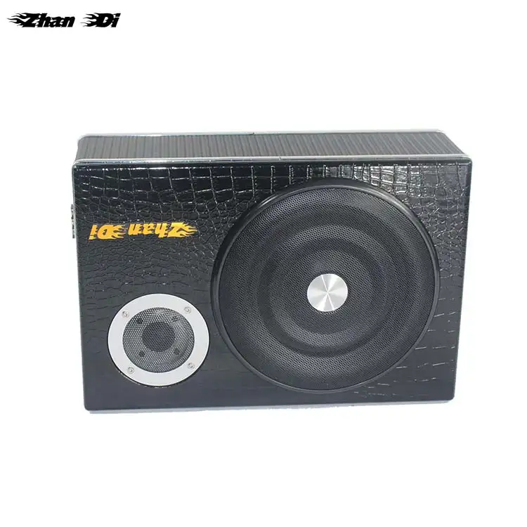 फैक्टरी कस्टम सस्ते उच्च के साथ 12/24V संलग्नक कार subwoofer 8 इंच डीसी 12v