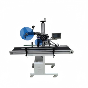 Máquina Etiquetadora Automática de Etiquetas Planas, Máquina Etiquetadora de Etiquetas para Tapas, Cajas, Bolsas de Papel y Cartón - Product Image 1