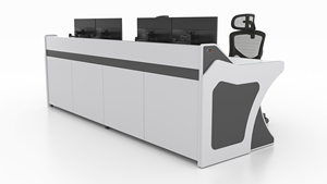 Console de salle de contrôle, <span class=keywords><strong>centre</strong></span> de commande, bureau de console, conception de système de vidéosurveillance, surveillance de réponse aux urgences 24h/24 et 7j/7, métal durable, <span class=keywords><strong>sécurité</strong></span> - Product Image 4