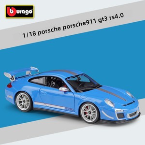 Bburago <span class=keywords><strong>1</strong></span>:<span class=keywords><strong>18</strong></span> 911 GT3 RS 4.0 Coche <span class=keywords><strong>de</strong></span> <span class=keywords><strong>Metal</strong></span> Fundido a Presión con Puertas y Capó Abribles para Coleccionistas, Regalo, Venta al por Mayor - Product Image 5