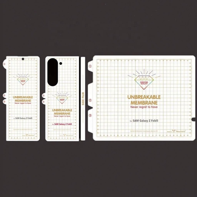 Diamond Hydrogel TPU Screen Protector for Samsung for Galaxy Z Fold6 Unbreakable Full Cover for Galaxy Z Fold2 3 4 5