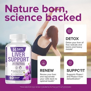 OEM/ODM Private Label Liver Cleanse Detox & Repair Formula Herbal Live Capsules for Liver Support Supplement - Product Image 2