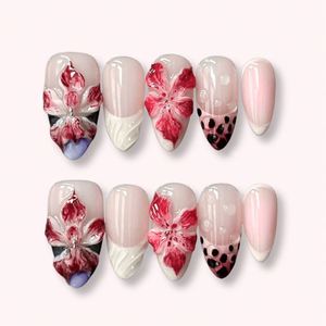 24 <span class=keywords><strong>Uñas</strong></span> Postizas Acrílicas en 3D, Color <span class=keywords><strong>Azul</strong></span> <span class=keywords><strong>Cielo</strong></span> Francés, <span class=keywords><strong>Uñas</strong></span> Artificiales de ABS - Product Image 6