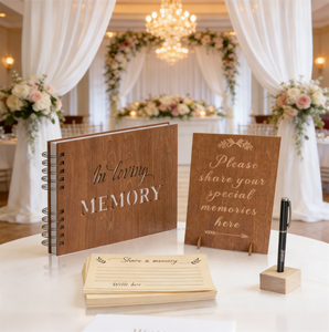 <span class=keywords><strong>Livre</strong></span> d'or en bois personnalisé A4 vierge avec couverture en bois <span class=keywords><strong>de</strong></span> phylloxyne, gravé au laser, pour mariage, vente en gros - Product Image 2