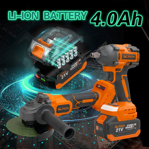 Kit de Taladro Inalámbrico de 20V con Atornillador y Baterías de 2.0Ah, Cargador Rápido, Juego de Herramientas Eléctricas 2 en 1 PKS-095, Baterías de 2.0Ah que Proporcionan Excepcional Rendimiento - Product Image 4