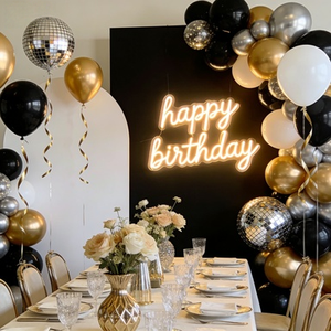 Ballon chromé glamour de 10 pouces, idéal pour les fêtes d'anniversaire, vente en gros, pour la décoration de fêtes d'anniversaire en vrac - Product Image 2
