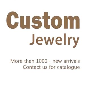 Fabricants de bijoux sur mesure, colliers, boucles d'oreilles, bagues, bracelets plaqués or, design de logo, bijoux en acier inoxydable - Product Image 1