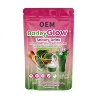 Extrait d'herbe d'orge verte Barley Export Glow Collagen, source d'usine OEM, stockage à température ambiante