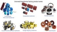 Fabricante de China monofásico de alto voltaje de baja frecuencia 50Hz 60Hz 2VA 3VA 5VA transformadores de potencia encapsulados MV & HV