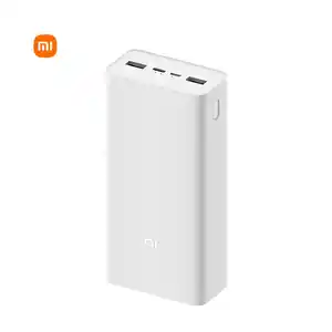 Mi Power Bank 3 30000MAh PB3018ZM 3 USBประเภทC 18W Fastชาร์จแบบพกพาXiaomi Powerbank 30000 แบตเตอรี่ภายนอกPowerbank