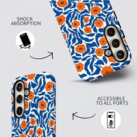 Casing HP Desainer Kustom Sublimasi Mewah Anti Benturan Grosir untuk Samsung S25 Ultra S24 S26