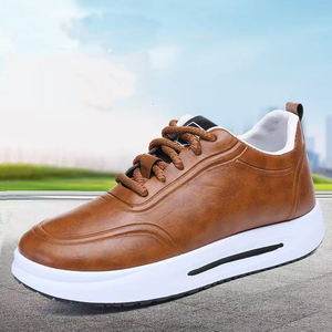 Scarpe Casual da Uomo Hongyan Traspiranti con Suola Morbida in PU, Tacco Piatto, Modello <span class=keywords><strong>Baita</strong></span> Non da Passeggio - Product Image 2