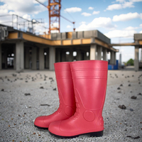Bottes de sécurité imperméables pour hommes, usage industriel, pêche, chantier, plateforme, norme CE, type Wellington