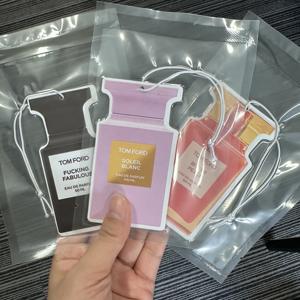 최고 인기 개인 맞춤형 2025년형 차량용 방향제 코튼 페이퍼 고급 크리에이티브 걸이형 방향제 - Product Image 4