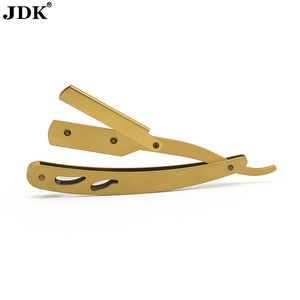 JDK Men Shaving <strong>Razors</strong> Classic Metal Handle Barber <strong>Razors</strong> <strong>Sharpened</strong> Preliminary Stainless Steel <strong>Razor</strong> - Product Image 6