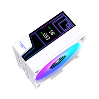 LOVINGCOOL High Static Pressure 120mm CPU Air Cooler Tower 6 Mirror Temp Screen Ready Ship in Stock OEM Intel AMD Gaming Desktop
