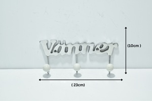 Premium Metal vämer <b>Wall</b> Hook <b>Rack</b> with Ceramic Knobs Decorative <b>Wall</b> Mounted <b>Coat</b> Keys & Accessories Holder Available for Sale - Product Image 4