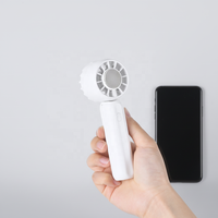 Ventilateur portable électrique pliable à trois vitesses, rechargeable par USB, pour l'extérieur, l'été, résistant au vent fort, pour la maison, modèle 2026