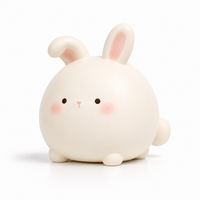 DYTOYS Nouveaux jouets décoratifs de bureau micro-paysage animaux mignons de dessin animé, lapin bouffon, petits accessoires DIY, figurines surprises