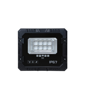 Projecteur LED solaire 60W IP65 Lumière du jour 5000K COB Corps en aluminium Montage en surface Éclairage extérieur de jardin Certifié CE Télécommande - Product Image 6