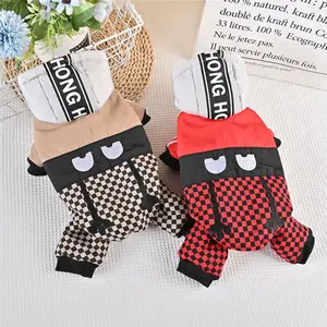 Luxury Warm Dog Clothes Windproof Hoodie With Sweater Pant Rompers Winter Pet Down Parkas Jacket Puppy Chihuahua Yorkie Outfit