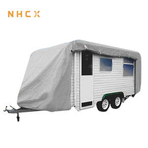 NHCX Non-Woven Fabric Travel Trailer <strong>Cover</strong> RV <strong>Caravan</strong> <strong>Cover</strong> Pop Top <strong>Cover</strong> - Product Image 1