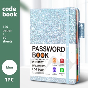 Carnet de notes B6 en gros avec mot de passe, personnalisable, pour enregistrement de courrier et de sites web, destiné <span class=keywords><strong>aux</strong></span> professionnels, fournisseur de carnets de suivi en <span class=keywords><strong>anglais</strong></span> - Product Image 6