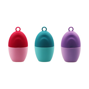 Rouleau de massage facial en silicone pour le visage, outil de refroidissement, minimiseur de pores, appareil de beauté portable, vert clair, rouge, rose, bleu - Product Image 4