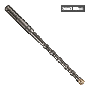 JIEDA-<span class=keywords><strong>Foret</strong></span> à Marteau en Carbure de Tungstène avec Finition Unie pour Forage de Béton de Maçonnerie, Longueur de 210mm, 10mm, SDS Plus - Product Image 4