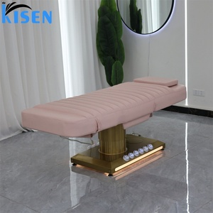 Kisen <b>Luxury</b> Tattoo Chair Salon Beauty <b>Bed</b> Customized Clinic Table Electric <b>Lash</b> <b>Bed</b> Foot Control Furniture on Sale - Product Image 5