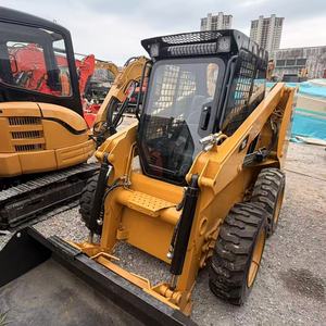 Used <b>CAT</b> 246D Skid Steer Loader Original Caterpillar <b>Wheel</b> Skid‑steer Loader Good Condition Construction Machinery for Sale - Product Image 4