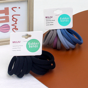 Alla moda elastico senza cuciture elastico per capelli cravatte di base Traceless carta corda fascia per le donne e le ragazze - Product Image 4