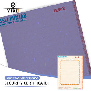 Papel para Certificados con Impresión a Color Claro, Personalizado con Características de Seguridad para Papel de Carta Comercial, Anti-falsificación - Product Image 4