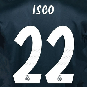 Camiseta de Fútbol Super A Retro de Visitante del Real Madrid 2018 2019 con Estampado en Caliente de Ronaldo, <span class=keywords><strong>Benzema</strong></span>, Sergio Ramos, Bale - Product Image 5