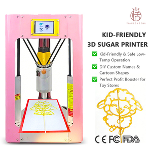 <span class=keywords><strong>Impresora</strong></span> <span class=keywords><strong>3D</strong></span> Comercial de Alta Precisión para Pintura de Azúcar, Máquina de Impresión <span class=keywords><strong>3D</strong></span> de Alimentos Comestibles, Grado Alimenticio, Semiautomática, 30-40/h, Isomalt - Product Image 1