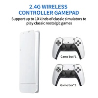 Nuevo M15 Inalámbrico 4K Game Stick TV Hogar Joystick Gamepads 20+ Simuladores 20000+ Juegos Salida HD Consola de Videojuegos Retro
