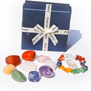 Venta al por mayor de cristal natural 7 Chakra colgante de cuarzo rosa corazón <span class=keywords><strong>punto</strong></span> Hexagonal para regalos - Product Image 5