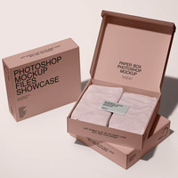 Boîte d'emballage pour vêtements en carton ondulé écologique et recyclable, en forme d'avion, extra-résistante, pour expédition transfrontalière