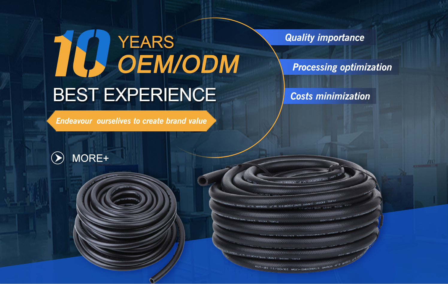EPDM NBR Air Conditioning Hoses , Automotive 16mm Heat Resistant Air Tubing