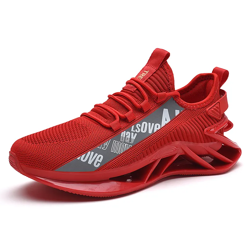 OEM men Sneakers Male Mens casual Shoes tenis Luxury sport shoes Trainer sneakers fashion running red bottom blade Shoes for men